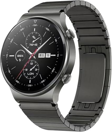 Fsavlroy �`�^���o���h,�R���p�`�u�� Huawei Watch 5 Pro/GT 5 46mm/GT 4/GT 4 Pro GT 3 Pro/GT 3 �ʗp22mm�h�X�e�����X�X�`�[�����^���X�g���b�v�o���h,for Samsung Galaxy W