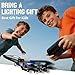 Tubokoro RC Planes for Kids Adults, Foam Remote Control Airplane Jet Helicopter Drone Toys for Kids Adults 8-12 12-16, Remote Control Plane Airplane Toys with LED Lights, 360° Flip Stunt Rotation