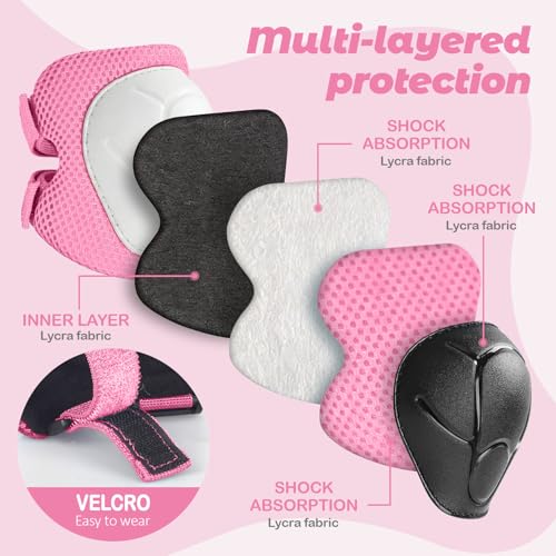 Image of Toddler Kids Bike Helmet, Adjustable and Multi-Sport, 3 Sizes for Ages 1-2-3-5-8-14 Years Child Infant Boys Girls