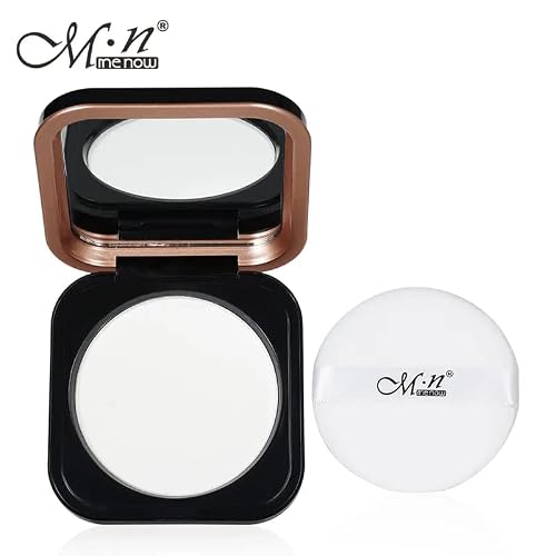 Menow Matte Face Setting Powder, Lightweight And Long Lasting, Oil Control Smoothing Pressed Powder For All Skin Tones #TOP4