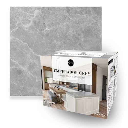 Image of Giani Marble Easy Epoxy Countertop Paint Kit (Emperador Grey)