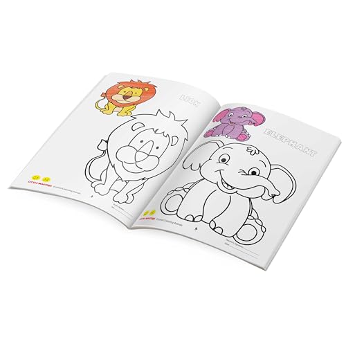 Image of Zero Level Colouring Books (Animals, Fruits-Vegetables, Shapes-Objects, Toys)