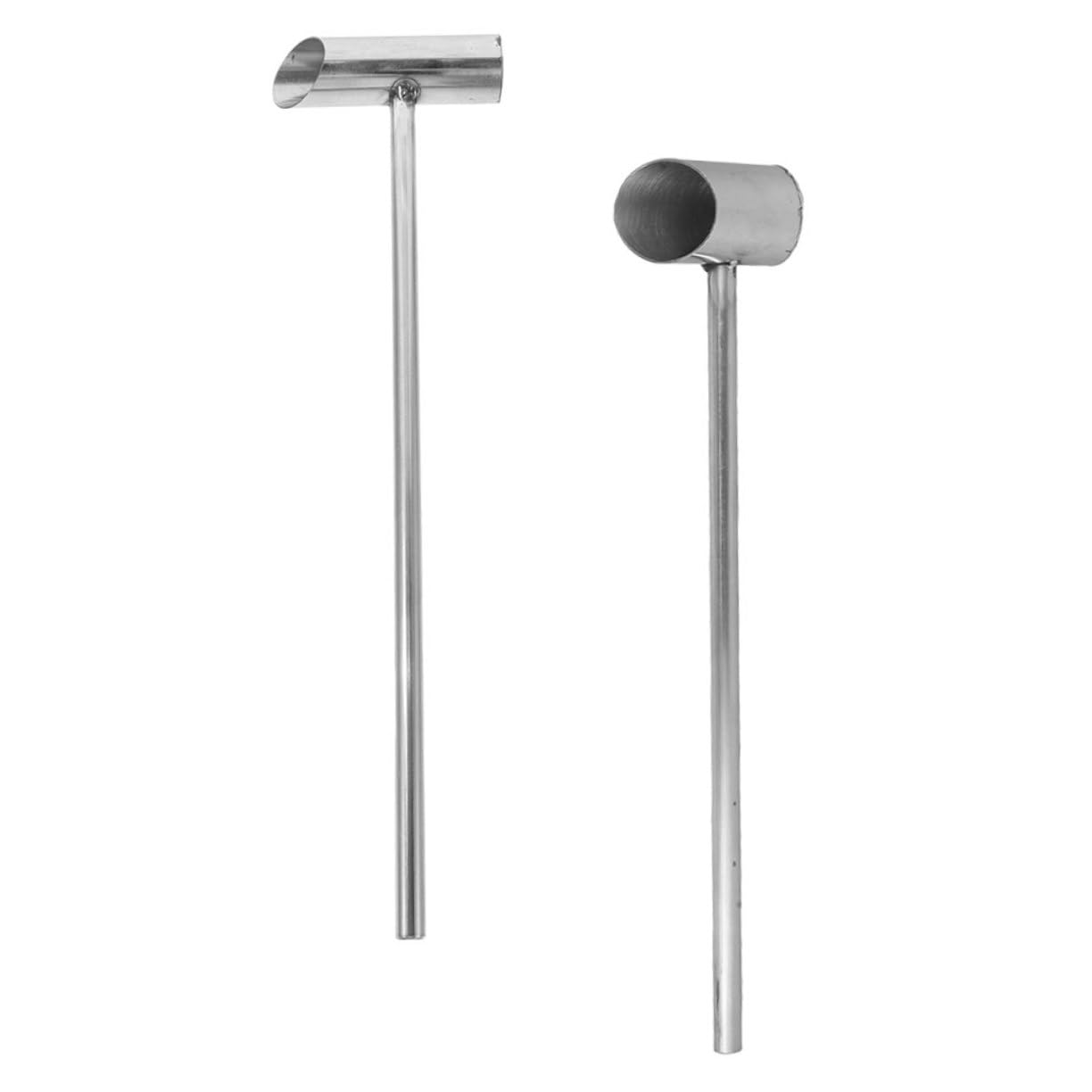 FUNOMOCYA Ergonomic Design Stainless Steel Spoon Marshmallow Sugar Scoop Reusable Ideal for Supermarkets Bars