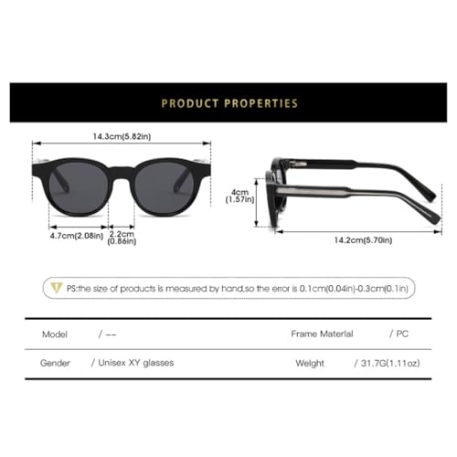Lunettes de soleil rondes anti-reflet pour stopper la fatigue - 2