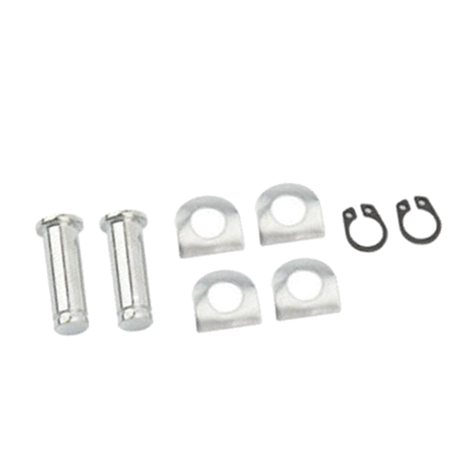 Oshhni 2 Stück Motorrad Fußrasten Ersatz Halterungen Verlängerungen Fußstützen Kit Aluminium Funktion mit Befestigungsteilen für Fahrgäste Motorradpflege Rep, Schwarz und Silber