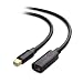 Cable Matters Mini DisplayPort Extension Cable (Mini DP Extension Cable) in Black - 6 Feet