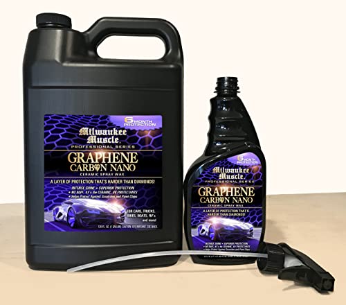 Cera con recubrimiento cerámico de grafeno 128oz para auto miniatura 1