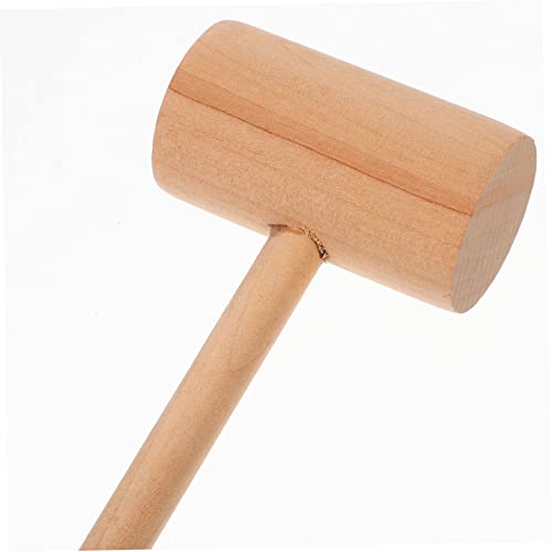 BESTonZON 8 Peças Martelo De Páscoa Martelo De Madeira De Páscoa Martelo De Caranguejo De Madeira Pe
