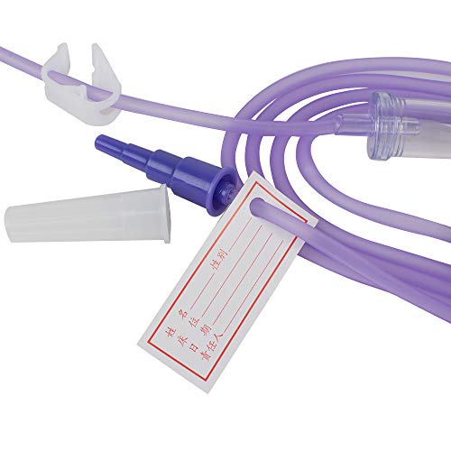 zinnor Gravity Feeding Bag Large Bore 1200ML Disposable Enteral Nutrition Bag Press - Thumbnail 5
