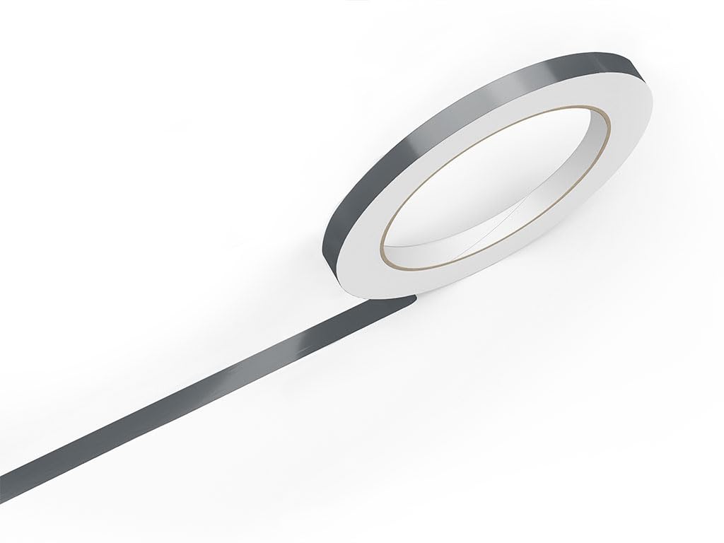 3M 50 Nimbus Gray Gloss Vinyl Pinstriping Tape - Vinyl Striping Lines Stickers, Striping (3/4in x 150ft Roll)