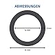 ARKA PVC-Schlauch - 12/16 mm, Grau, 10 m - Robuster Flexschlauch für vielseitige Anwendungen, ideal für Aquarium, Teich und Werkstatt.