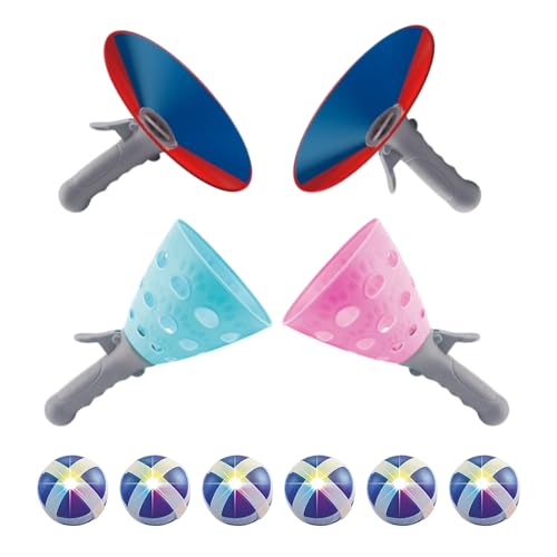 Jeu de Lancer Attraper Balles Portable pour Éviter l'Ennui des Enfants en Vacances
