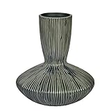 Farbe: rauchgrau Lambert - Vase, Blumenvase, Gefäß - Issey - Keramik - Farbe: rauchgrau - (ØxH) 27,5 x 30,5 cm