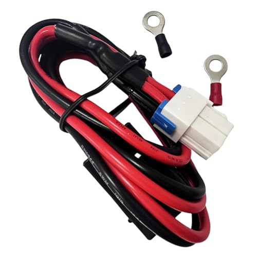 Cable de alimentación CC de 4 pines 12AWG transceptor Kenwood TS-480 y Yaesu FTDX-1200