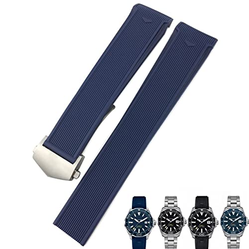 Bracelet de montre 22mm silicone étanche et souple idéal pour modèle Aquaracer