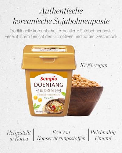 SEMPIO - Doenjang Sojabohnenpaste - (1 X 460 GR)