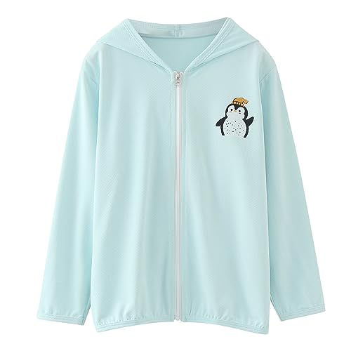 Toddler Boy Girl Long Sleeve Sun Proof Clothing Cartoon Outdoor Breathable Light Coat Light Oututwear Clothes