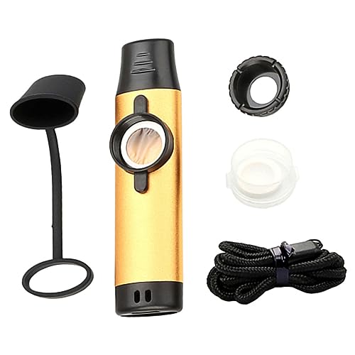 Kazoo métallique instrument original pour toutes tranches d'âge, le cadeau festif