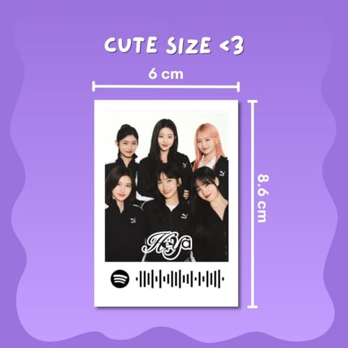 Image of IVE Photocards | IVE Songs Mini Poster Kit (Set of 18) | Blackhole, Bangbang, Love Me Songs Compact Size (8 x 6 cm) Posters for Phone Accessories, Bedroom, Office, Living room, Dorm room (C 084)