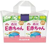森永 E赤ちゃん エコらくパック つめかえ用 1600g(400g×2袋×2箱) 景品付き【入れかえタイプの粉ミルク】[新生児 赤ちゃん 0ヶ月~1歳頃]