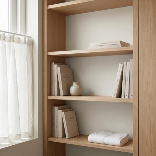 Papier peint blanc cassé amovible pour masquer les défauts - 4