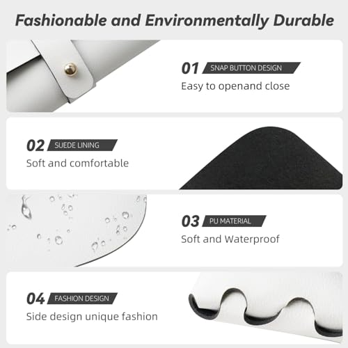 OAZCVBNN Étui universel à lunettes de soleil souple imprimé léopard pour femme – vue 5