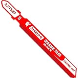 Diablo Carbide Grit Jig Saw Blade - Ideal for Cutting Ceramic Tiles, Glass, and Abrasive Materials...