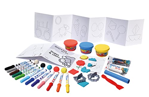 GIOTTO be-bè Creative Set Colouring and Modelling, Assorted Colours and Tools, For Children - Image 2