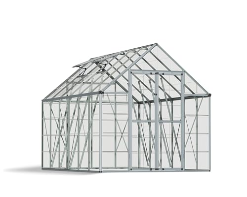 Palram Canopia 8x12 Greenhouse Kit with Lockable Door