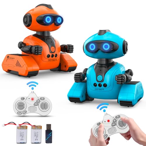 VATOS Robot de Control Remoto para niños Extra Grande, Robot RC programable de 40 cm con Canto, Baile, detección de Gestos y Control de Voz, Robot Inteligente para niños pequeños y niñas 3 4 5 6 8 9+