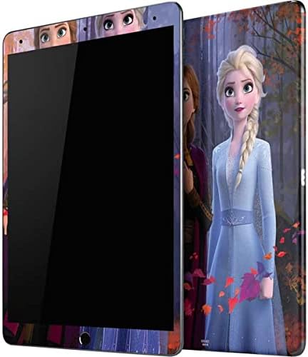 Skinit Decal Tablet Skin Compatible with iPad 10.2in (9th Generation, 2021) - Officially Licensed Disney Frozen II Anna and Elsa Design