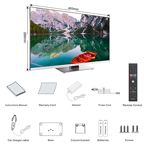 Sylvox RT22R3KGCA 22'' Smart 12 Volt Tv Digital Video Disc Combo Fhd 1080P Android 11.0 thumb #2