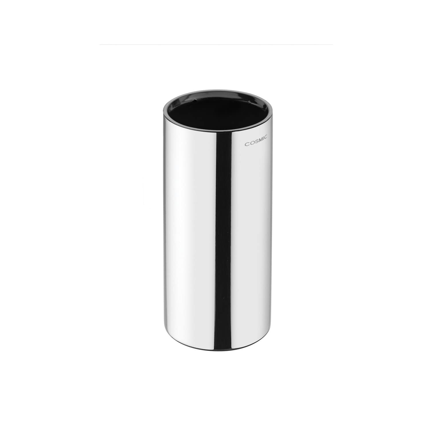 Cosmic Logic – portacepillo piano 6 x 6 x 14 inox lucido