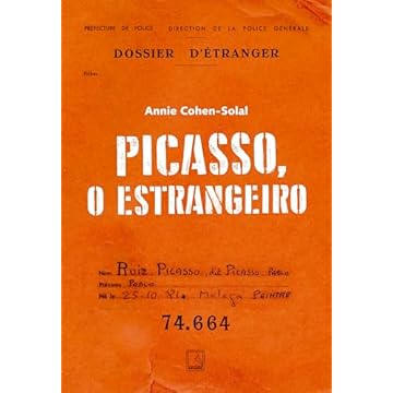 Capa do livro Picasso, o estrangeiro
