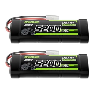 Ovonic 2 batteries NiMH 7,2 V 5200 mAh prise TMY