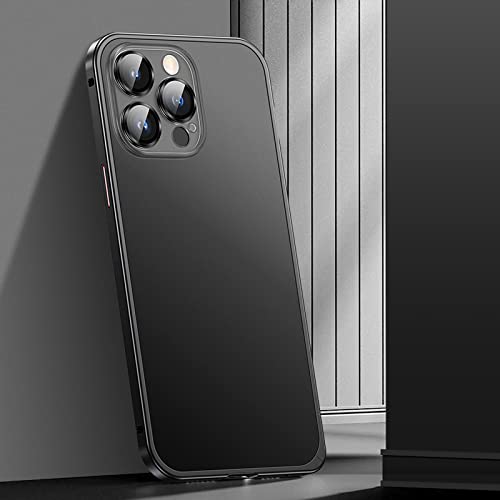 Coque de téléphone magnétique en métal pour iPhone 14 Pro Max en voiture