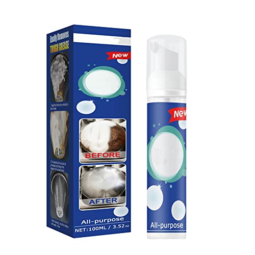 Limpiador De Grasa Y Suciedad En Spray, para La Cocina, El Baño, El Coche, La Casa, Etc, Sin Aclarado, para Todo Tipo De Manchas (1 pc)