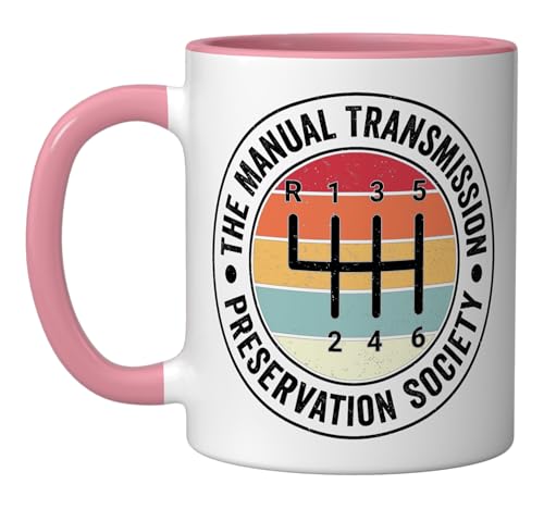 Taza cerámica 11 oz diseño Manual Transmission miniatura 1
