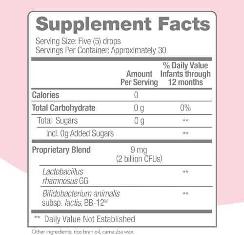 Image of Culturelle Baby Digestive Calm & Comfort Probiotic (Age 0-12 Mos) 8.5Ml, Helps Periodic Colic, Gas, Fussiness, Crying & Digestive Upset in Infants & Newborns, Vegan Non-GMO Gluten-Free, (Pack of 2)