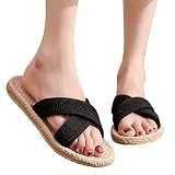 Sandalias de mujer de estrás, retro, bohemio, con cuña, con cremallera, cómodas, transpirables, con tacón alto, elegantes, para la noche, informales, con plataforma, antideslizantes, planas, sandalias planas, sandalias de verano, sandalias romanas elegantes Sandalias de verano Zapatos de playa