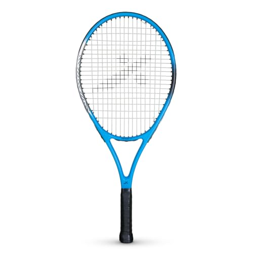 Image of Vector X VXT-1100 26 inch Aluminium Lawn Tennis Racquet for Adults & Kids, Lightweight, Durable & Beginner Tennis Racket Gear for Children, for Outdoor Game Play, Practice & Training (White-red)+ Cover