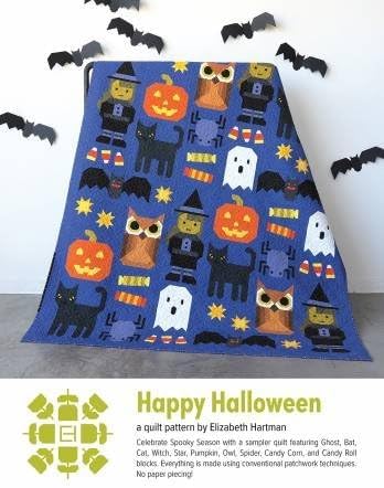 Elizabeth Hartman Happy Halloween Pattern EH077 - Quilt Pattern