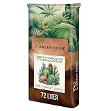 Green Home Terreau pour Cactus et Plantes Succulentes 72L avec Perlite, pH 5,8. Engrais à ...