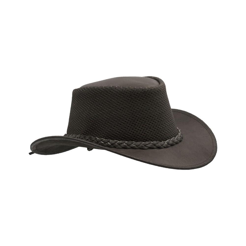 Walker and HawkesCooler - Sombrero de Vaquero de Estilo clásico - Cuero Vacuno