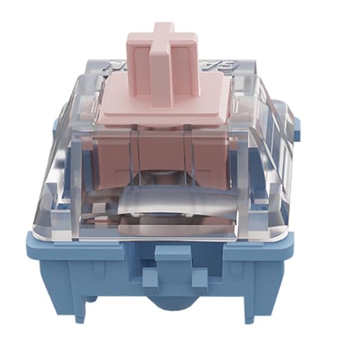 DRAOZA GATERON Melodic Switches,Clicky switches,5 Pin Pre-lubed 60gf Switches for MX Mechanical Keyboard(36PCS)