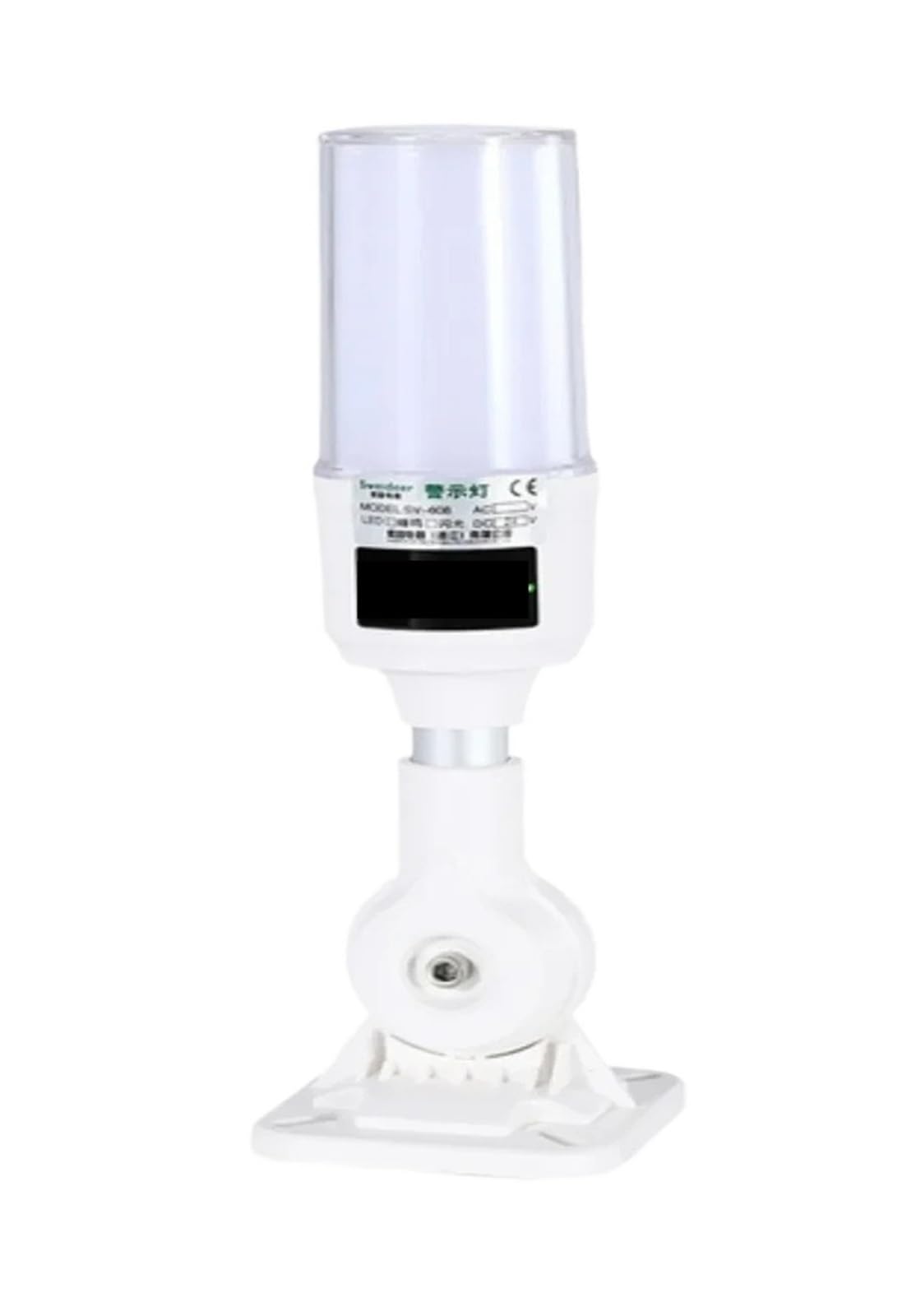 Luz LED de alarma de sirena de 12 V/24 V/220 V con luz de advertencia de zumbador, lámpara de señal roja/verde/amarillo, indicador de alerta, equipo de capa de torre (multicolor)