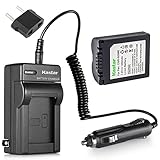 Kastar Battery and Charger Kit Replacement for CGR-S006, CGR-S006A1B, CGA-S006, DMW-BMA7 Work with Panasonic Lumix DMC-FZ18, DMC-FZ28, DMC-FZ30, DMC-FZ35, DMC-FZ38, DMC-FZ50, DMC-FZ7, DMC-FZ8 Cameras