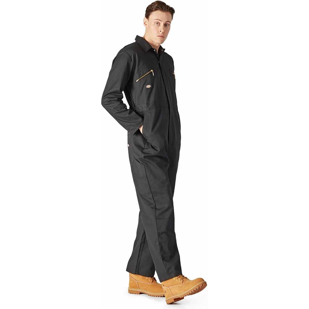 Męskie ogrodniczki Mężczyźni Redhawk Coverall Black
