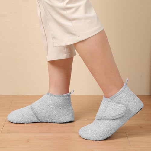 L-RUN Adult Home Slipper Cozy Warm Indoor House Shoes Multiple Styles/Colors Non-Slip Soft Sole for Women/Men Daily Wear2