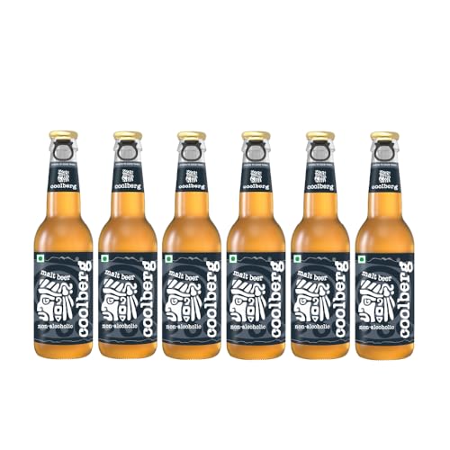 Image of Coolberg Non Alcoholic Malt Beer 330ml Glass Bottle - Pack of 6 (330ml x 6)